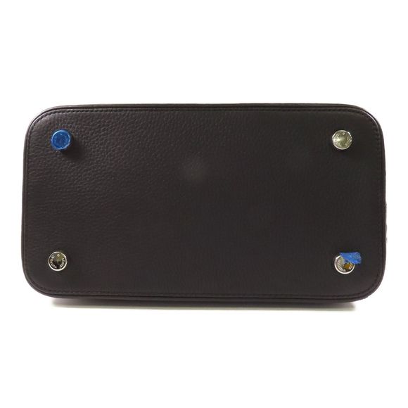 Pre-owned Louis Vuitton Black Cowhide Handbag M40771 - Picture 4 of 11